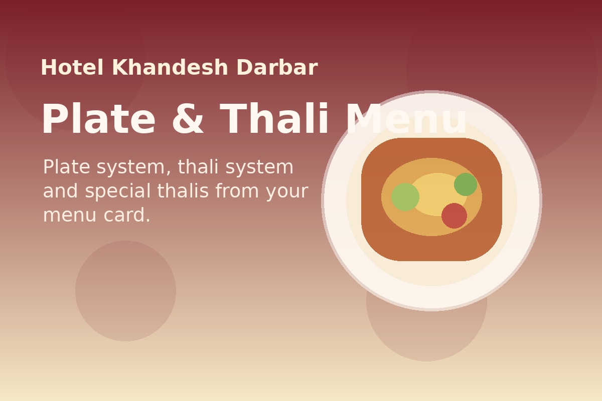 Menu card 1