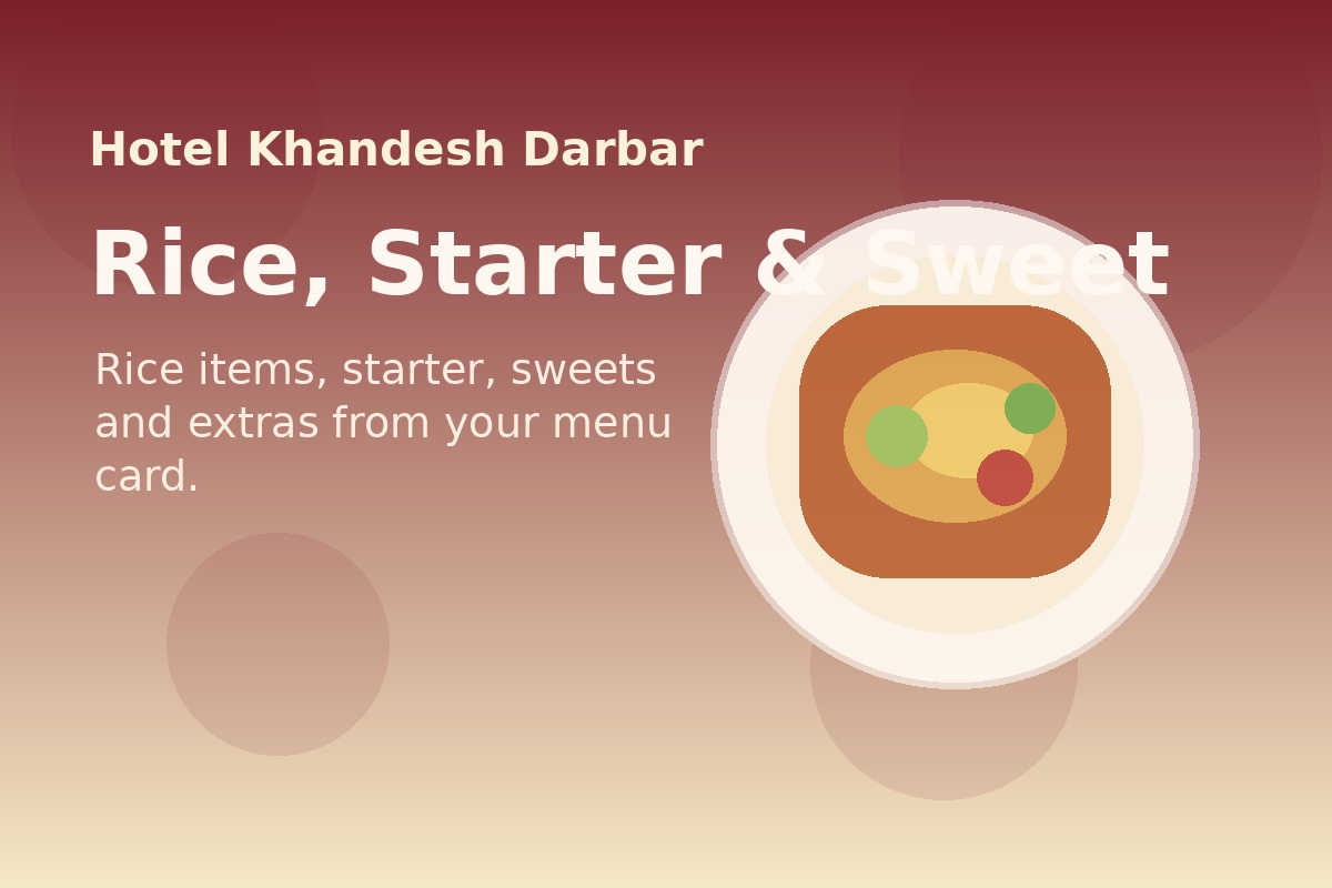 Menu card 2